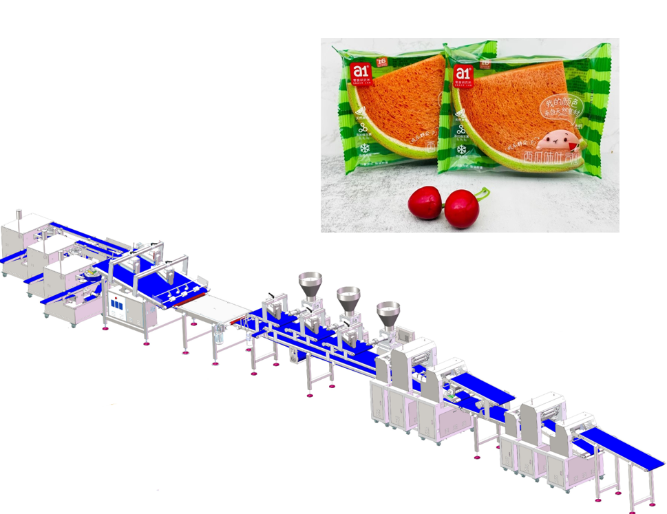 Automatic Two-color Toast Bread Production Line