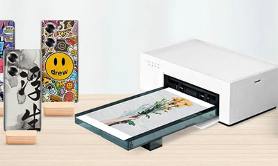 How to set up the mobile phone skin printer