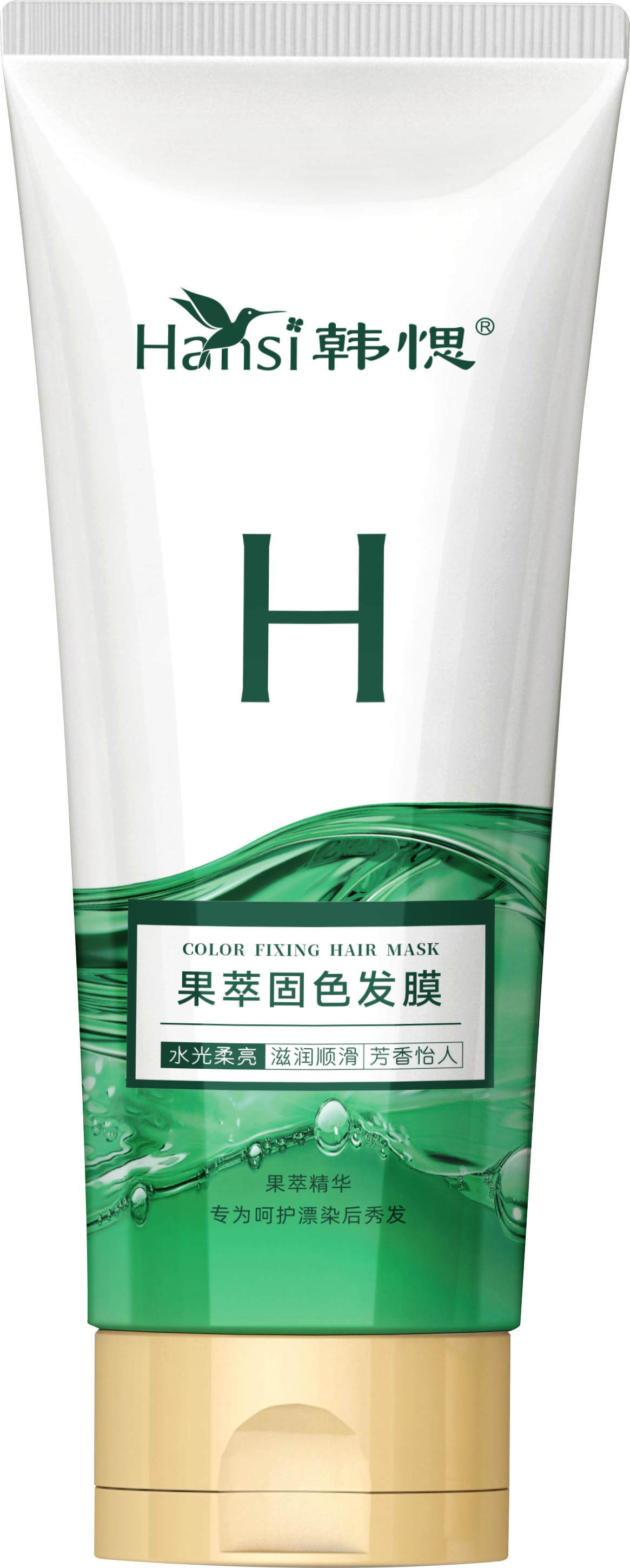 韩愢果萃固色发膜