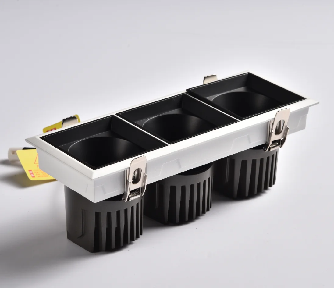 Embedded square spotlight