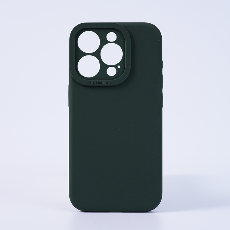 Liquid silicone phone case precision hole basic model