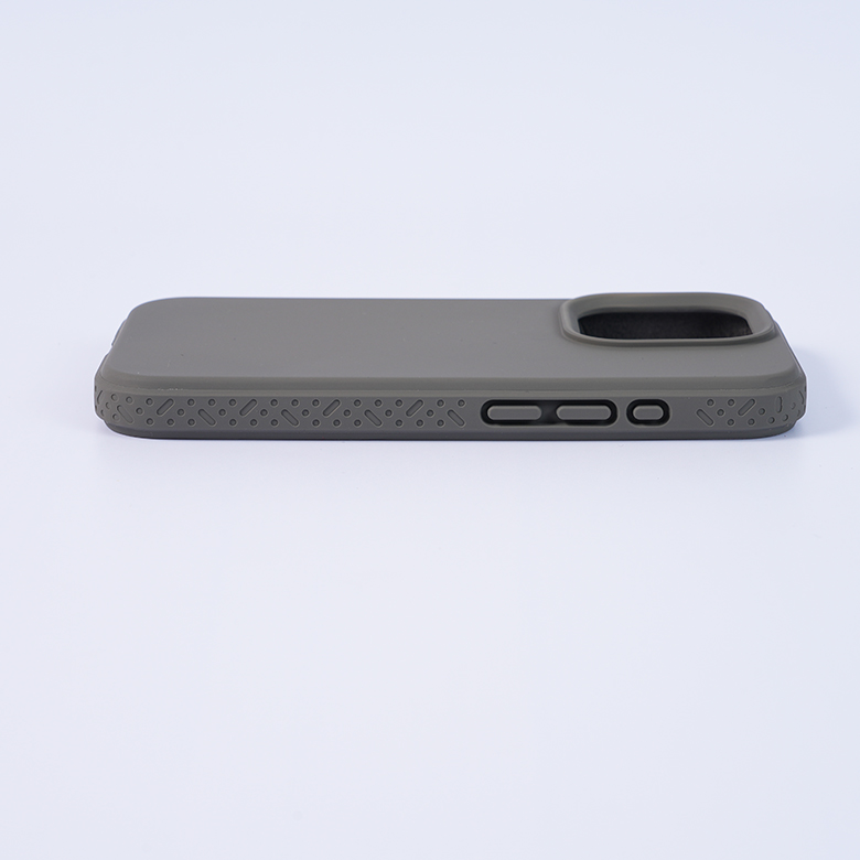 Thick liquid silicone phone case
