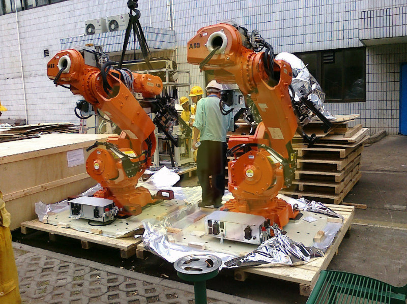 自动装配线机械手-木箱包装服务