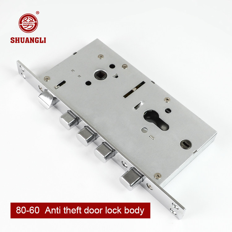Wenzhou's original factory, 8068 anti-theft door lock body, suitable for iron gates and large doors.