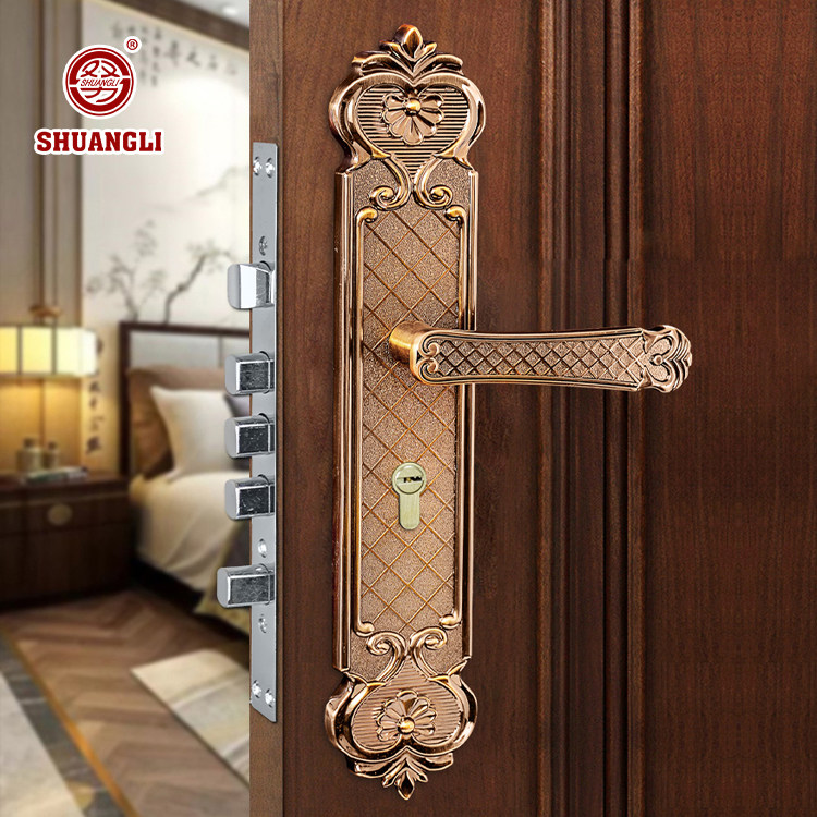 Exported to the five Central Asian countries-including iron entrance door locks-main entrance door locks-and anti-theft door locks