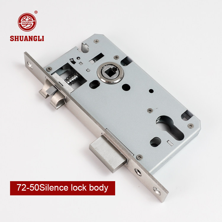 Longwan Lock Body Factory in Wenzhou, 5845 stainless steel reverse plug lock body