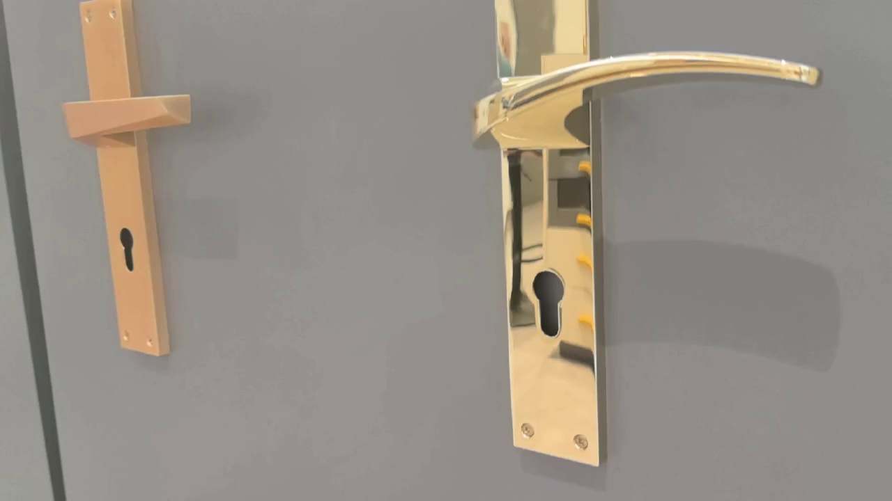 BGI brand zinc alloy high-grade door handle splicing series