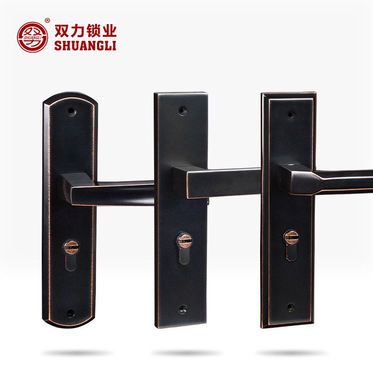 ORB Black and Red Antique Bronze Series Zinc Alloy Medium-sized Door Locks