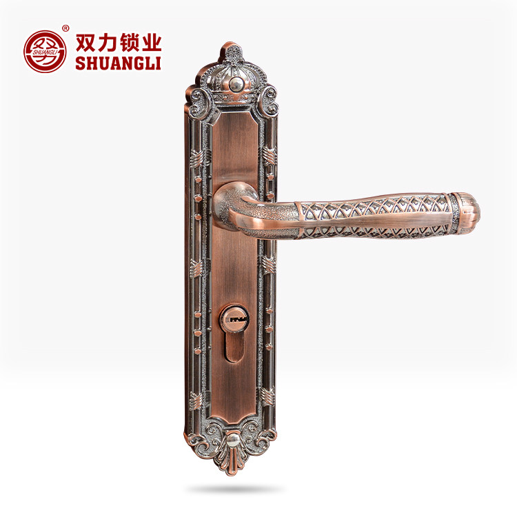 Popular styles of zinc alloy bedroom door locks in the Central Asian market