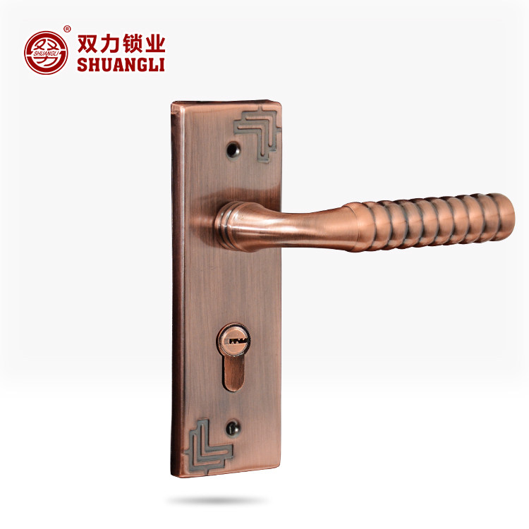 Small sized all iron door locks with options of small 50 sized lock body or large 50 sized lock body