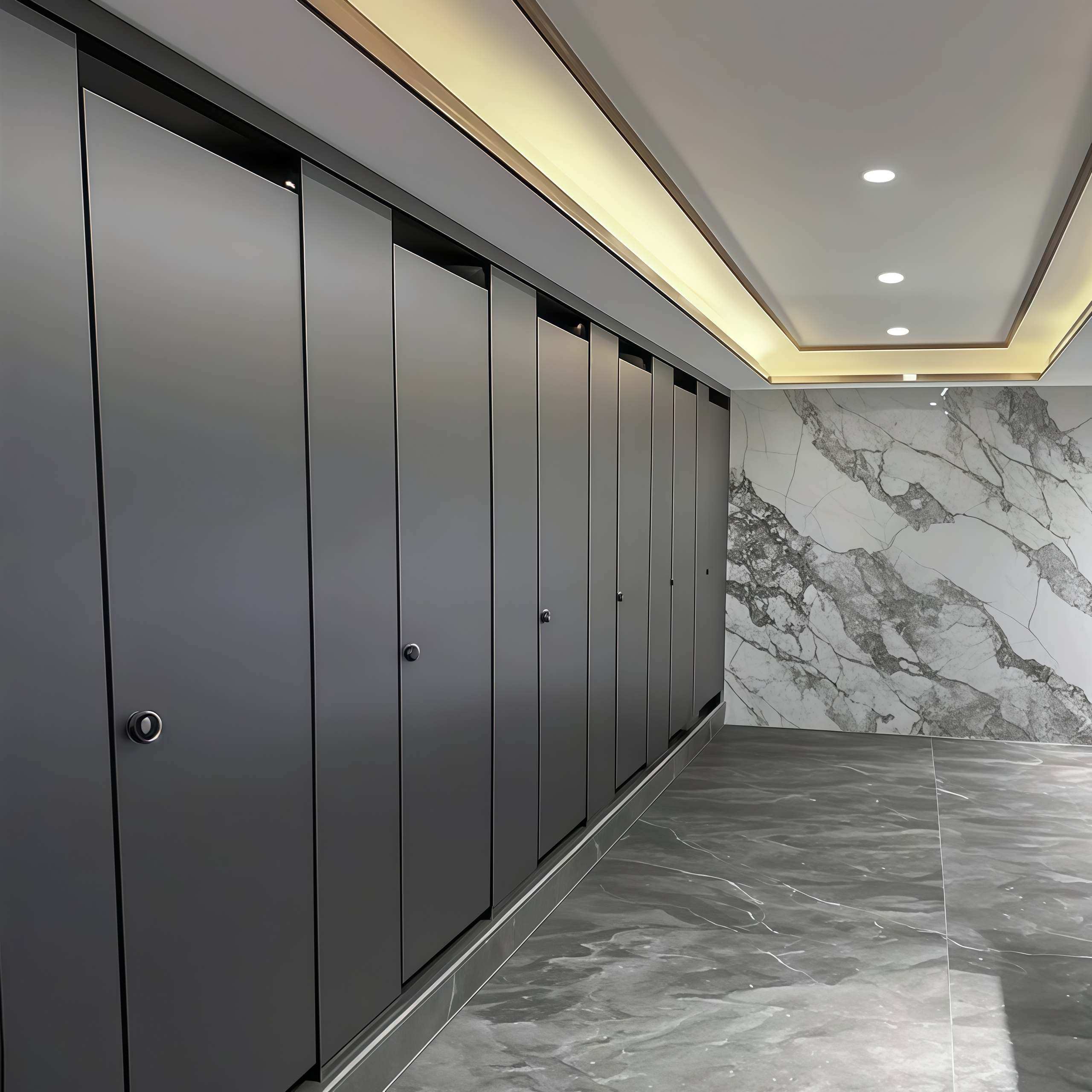 Optimized Disabled Toilet Cubicle Dimensions CAD Template