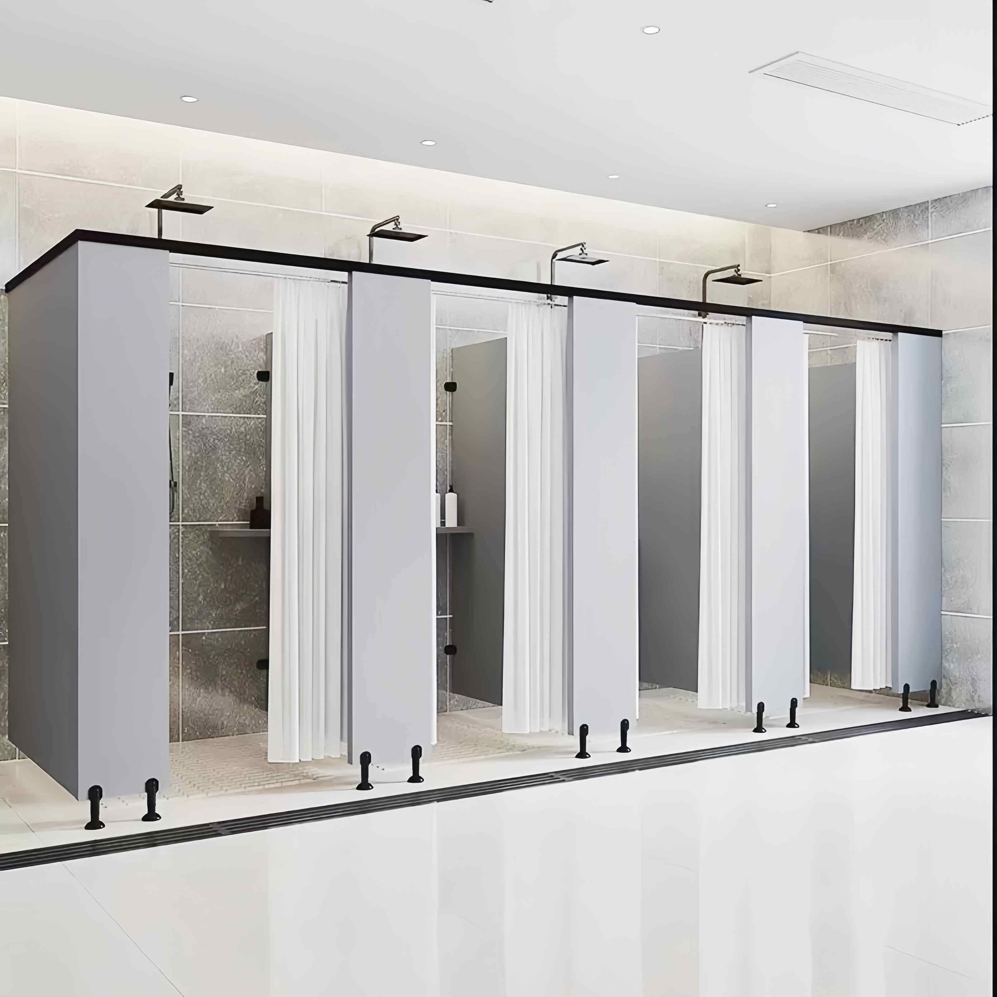 Shower Partition Systems for Commercial and Residential Use