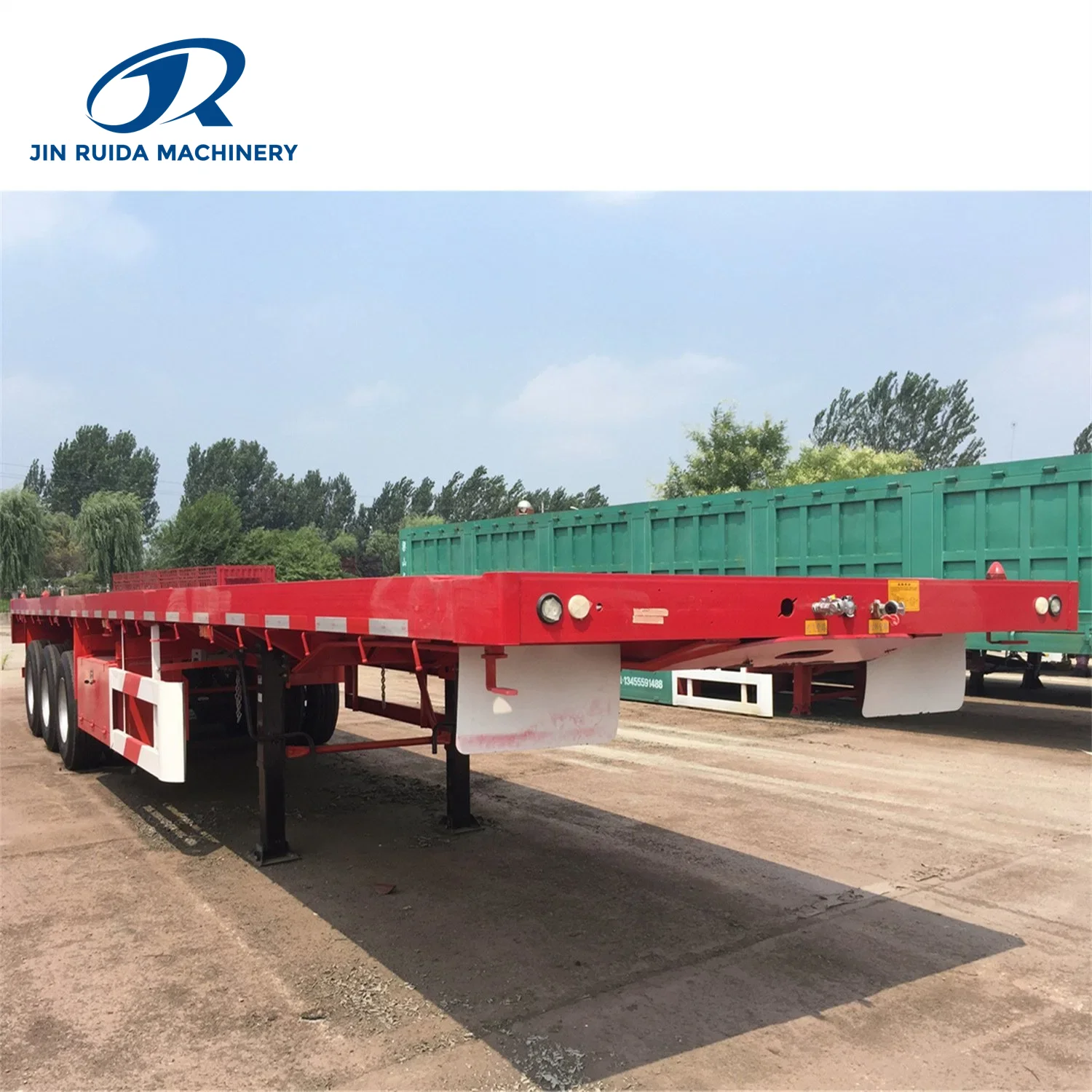 40FT Container Flatbed Semi Trailer