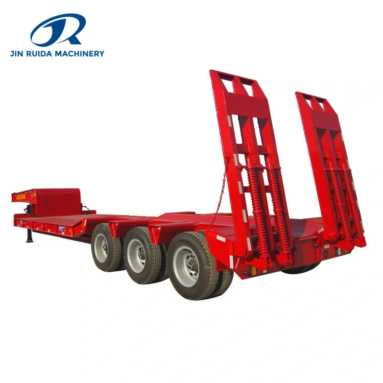 Lowbed semi trailer