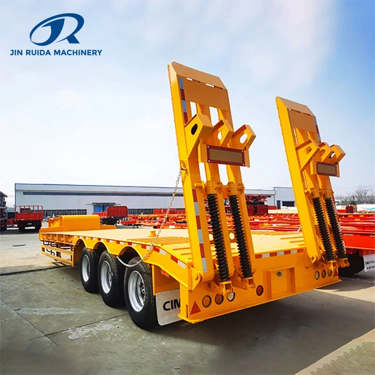 Lowbed semi trailer