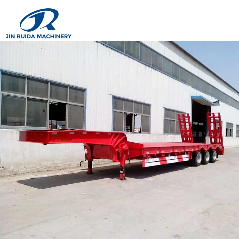 Lowbed semi trailer