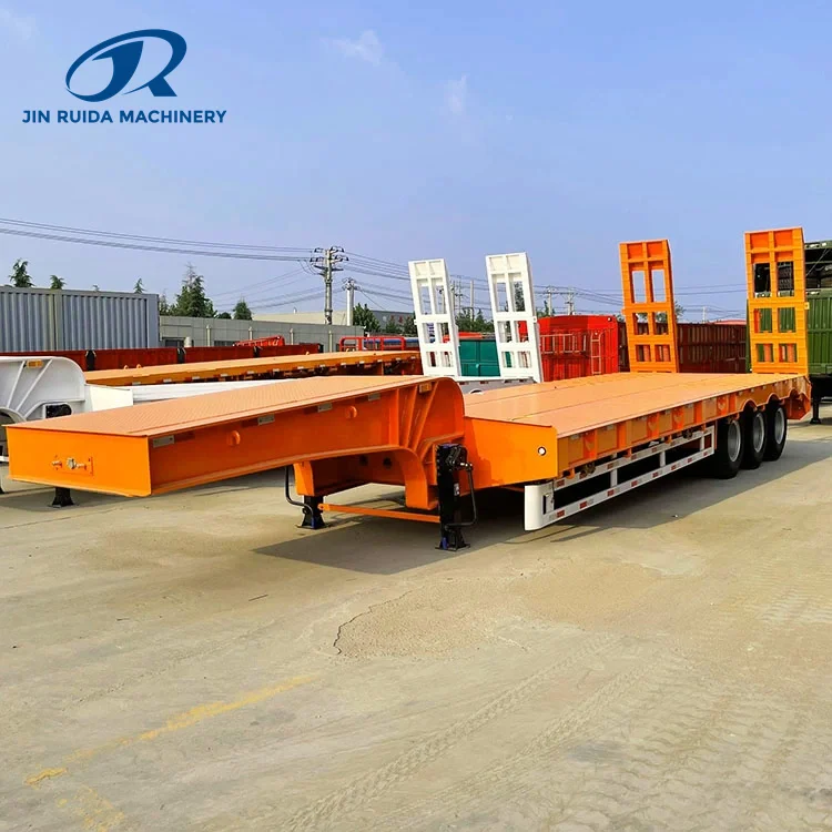 Lowbed semi trailer