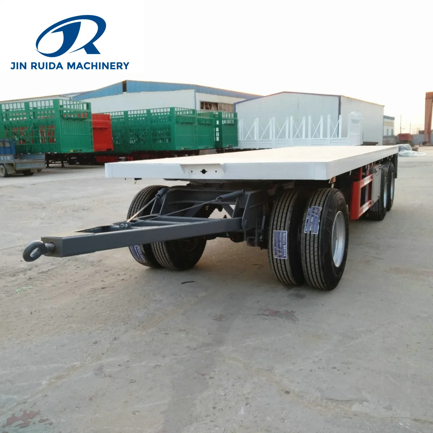 Flatbed full trailer