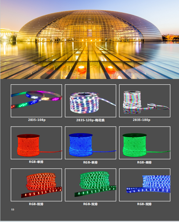 A-end high-voltage color light strip series 2