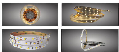 A-end low-voltage high brightness SMD soft light strip