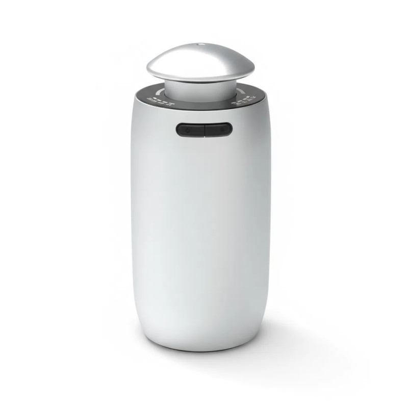 USB Rechargeable Electric Car Aroma Diffuser Air Purifiers Waterless Essential Oil Atomizer