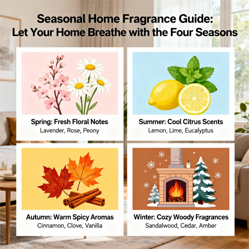 Seasonal Home Fragrance Guide: Let Your Home Breathe with the Four Seasons