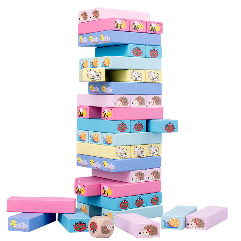 Wooden Animal Stacking Blocks  SL-A-70   SL-A-71