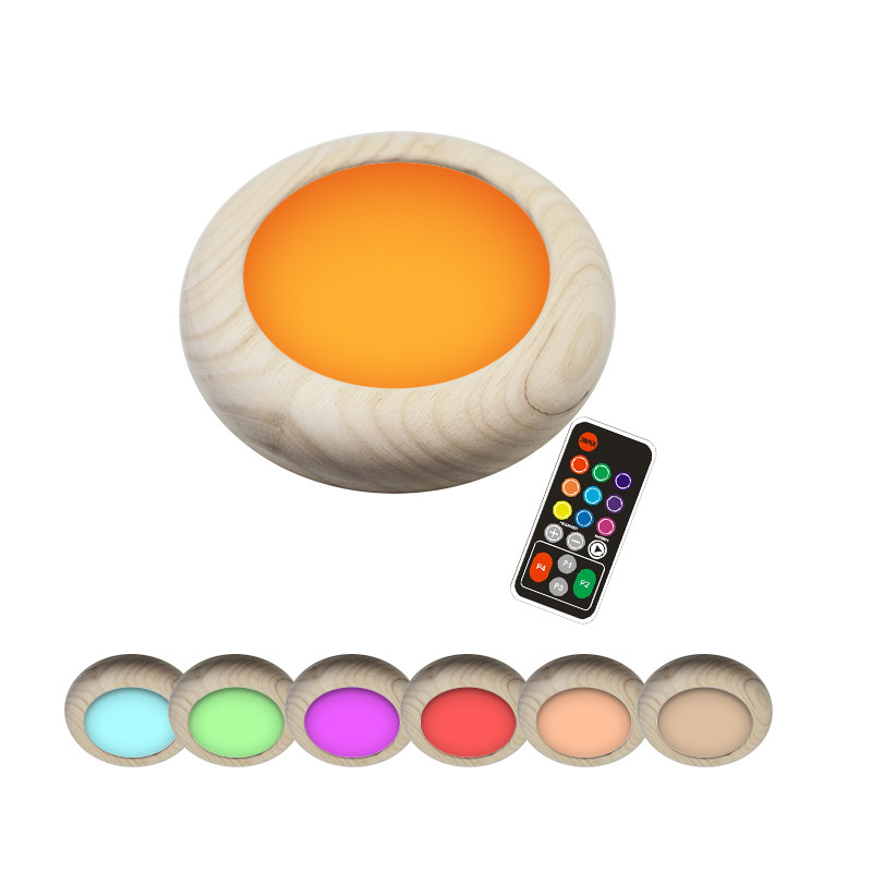 Round heat resistant  sauna led colortherapy light for sauna