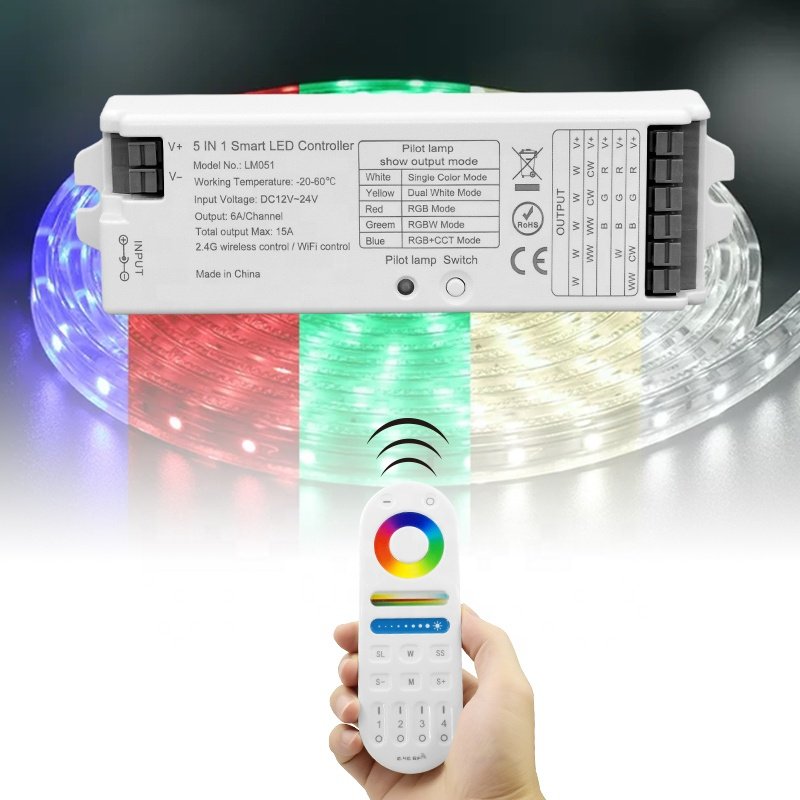 WB5 Hot Selling Smart LED Strip Device  5-in-1 Controller Tuya Color Changing For Christmas Decoration