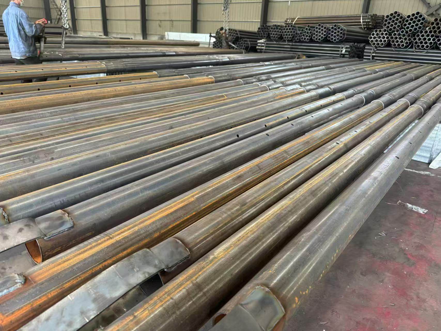 swage 11m pole for electric transmission