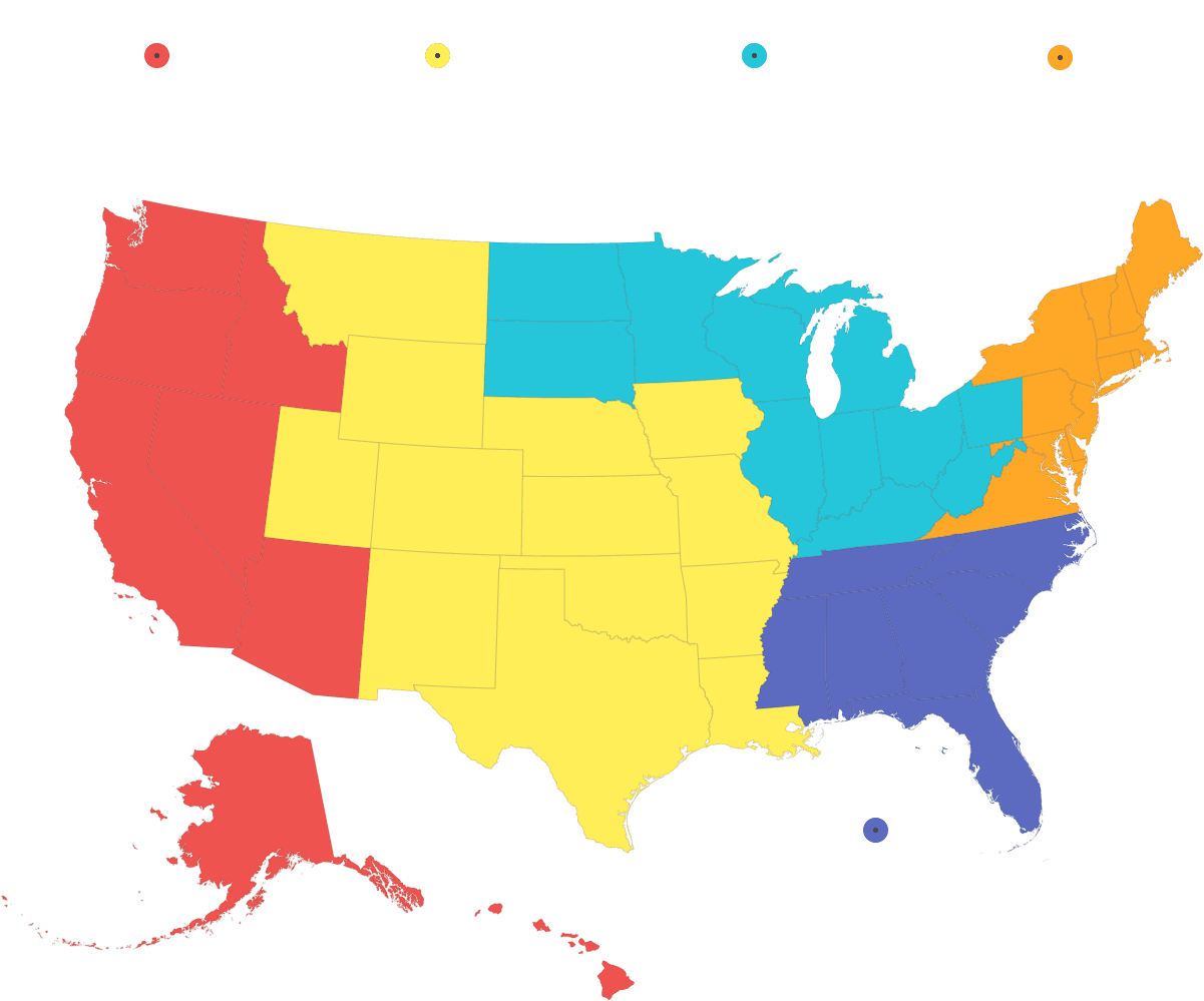 regional map