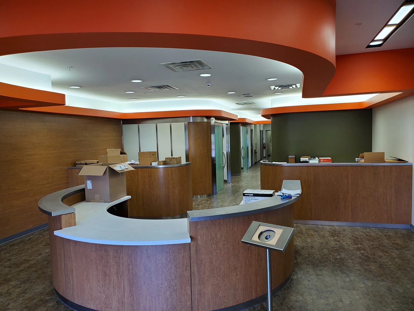 Solid Surface Basins and Tops for Hospital Project in US