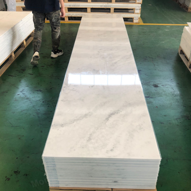Affordable Price Acrylic Kitchen Countertop Sheet 6mm 12mm Customization Thick Solid Surface Custom Acrylic Sheet