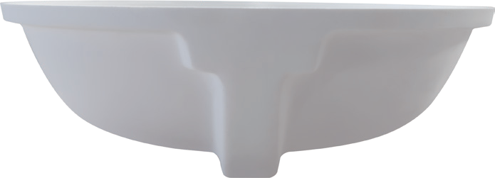 BUM4739 Artificial Solid Surface Stone Bathroom Countertop Basin Installation