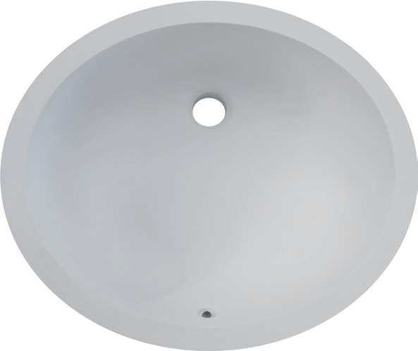 BUM4739 Artificial Solid Surface Stone Bathroom Countertop Basin Installation