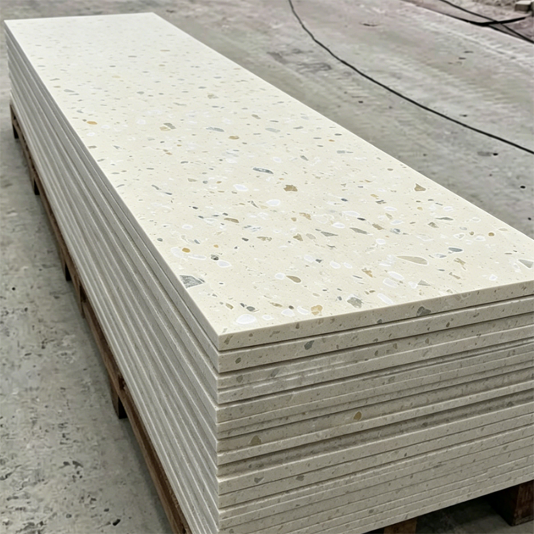MM848 100% Pure Acrylic Solid Surface Artificial Stone Slabs Eco Friendly Durable 5-Year Warranty for Interior Decoration