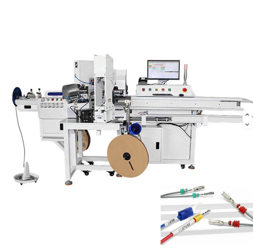 Fully automatic European double-head crimping machine