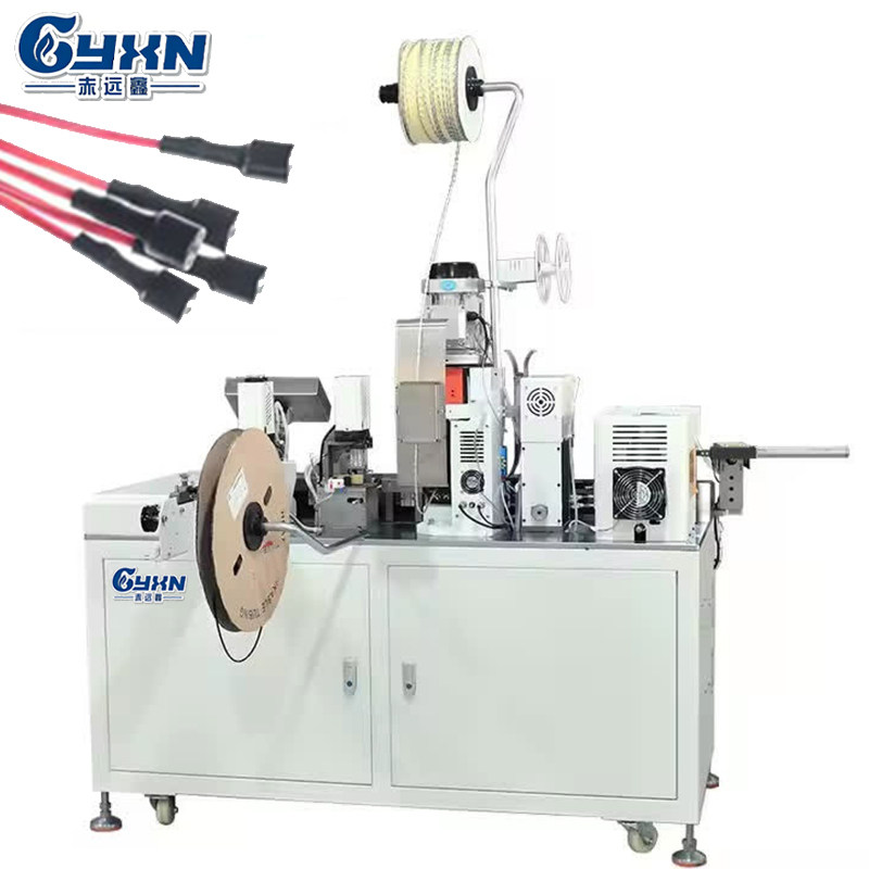 Automatic Heat Shrink & Terminal Crimping Machine