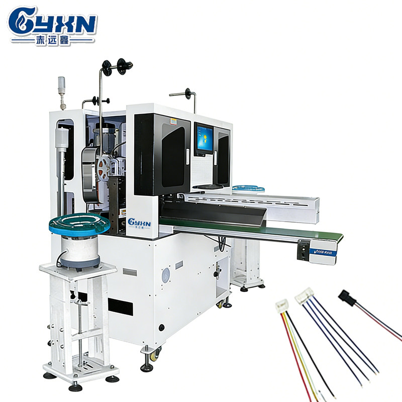 Automatic Terminal Crimping and Housing Inserting Machine