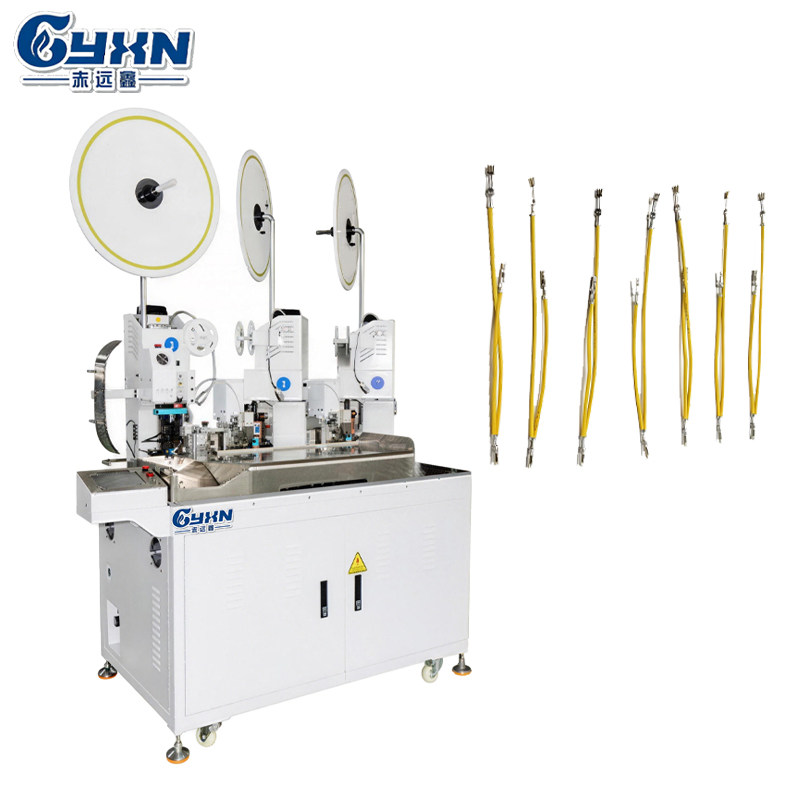 Automatic 3-in-1 Terminal Crimping Machine