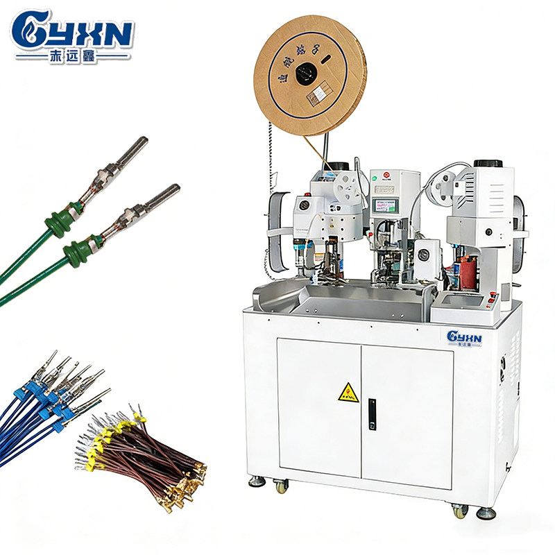 Double-End Waterproof Sealing & Crimping Machine