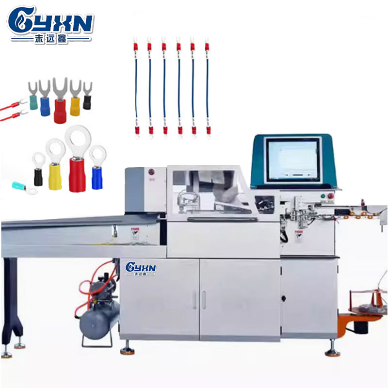 Insulated Terminal & Marker Tube Crimping Machine