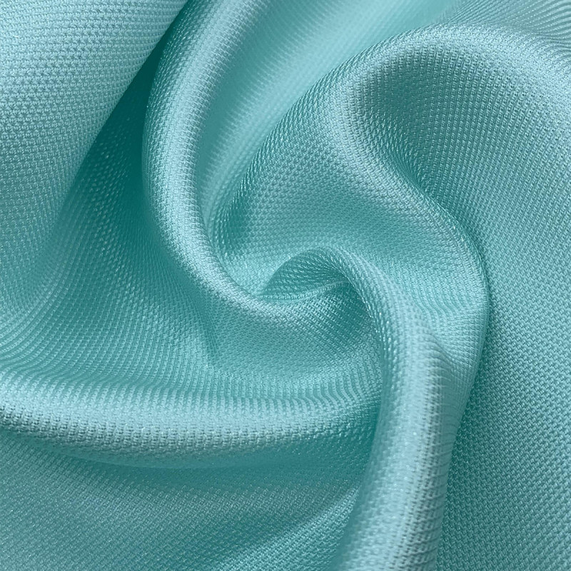 Jacquard Honeycomb Lattice Polyester Satin Fabric