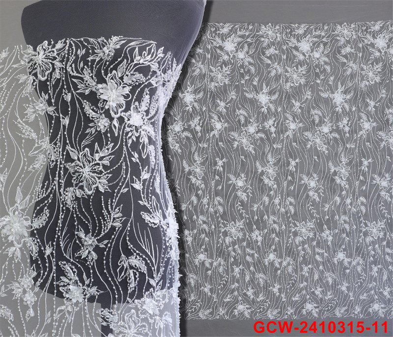 Wedtex Hot sale in Europe bridal lace fabric for party dress