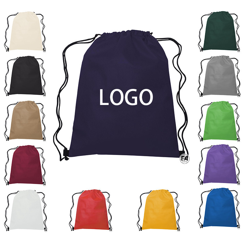 Lightweight Non-Woven Gym Drawstring Bag