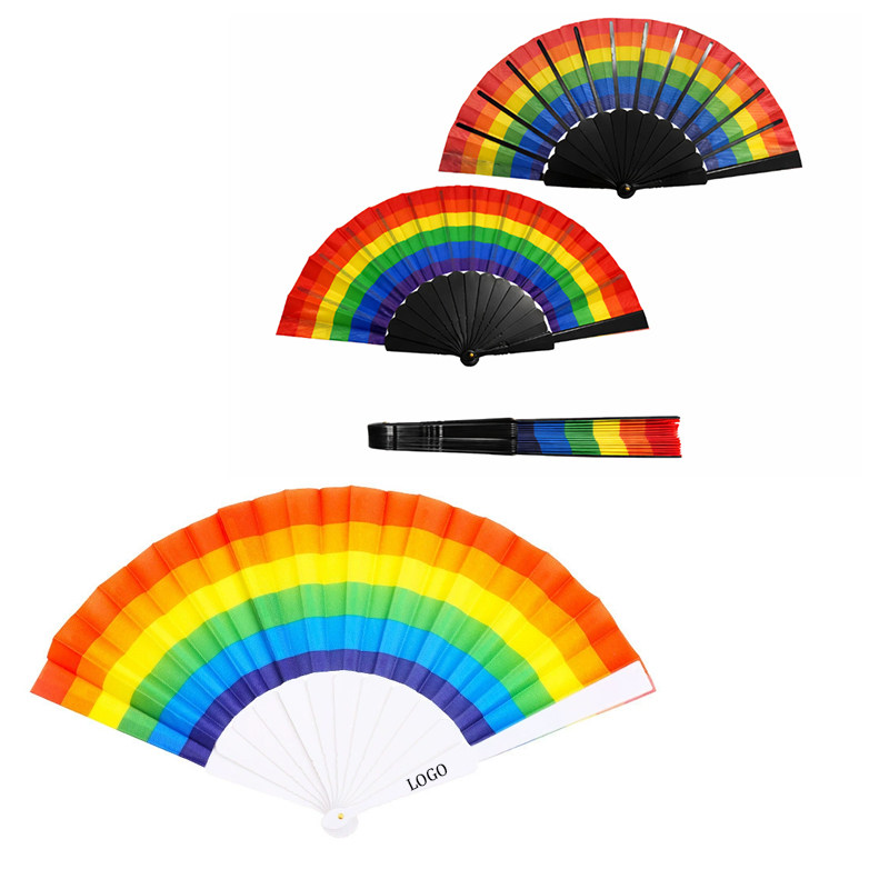Festival Rainbow Fan