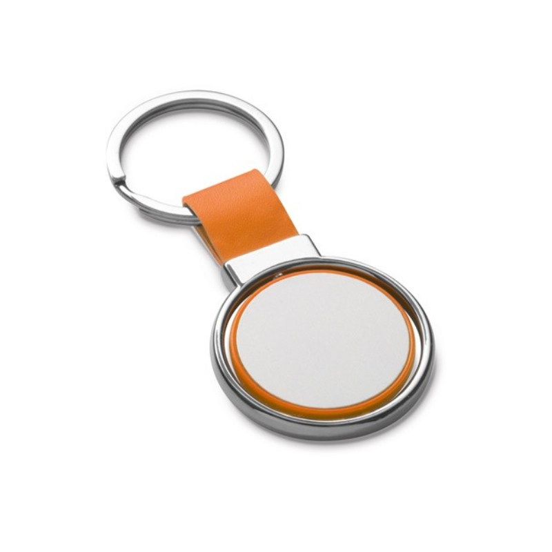 Promotional Spinning Metal Keychain
