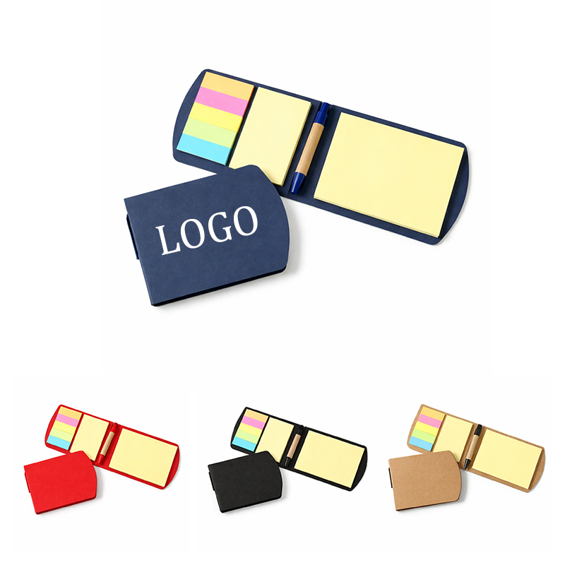 Sticky Note Pad Set with Pen