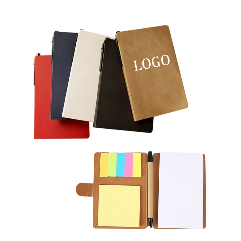 Stowaway Sticky Notes Pad with Pen