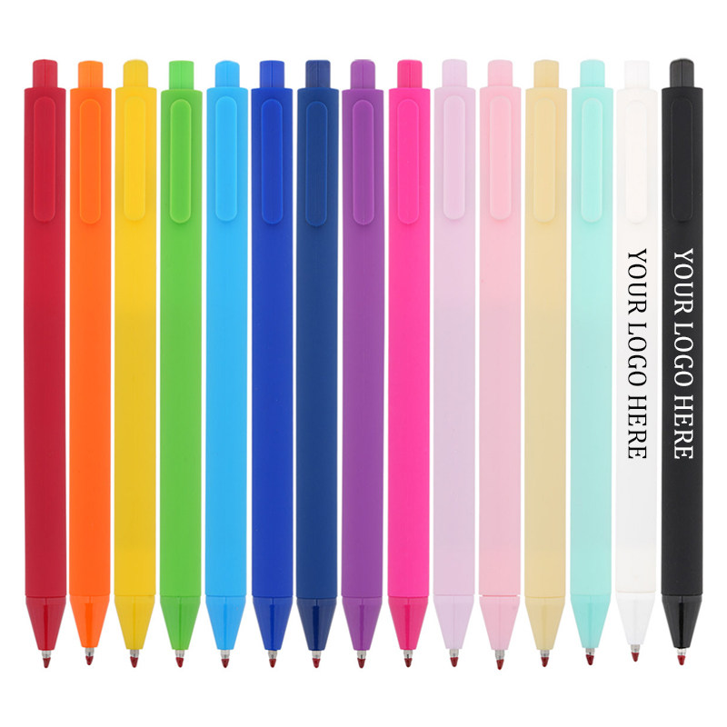 Custom Logo Soft Touch Gel Pen